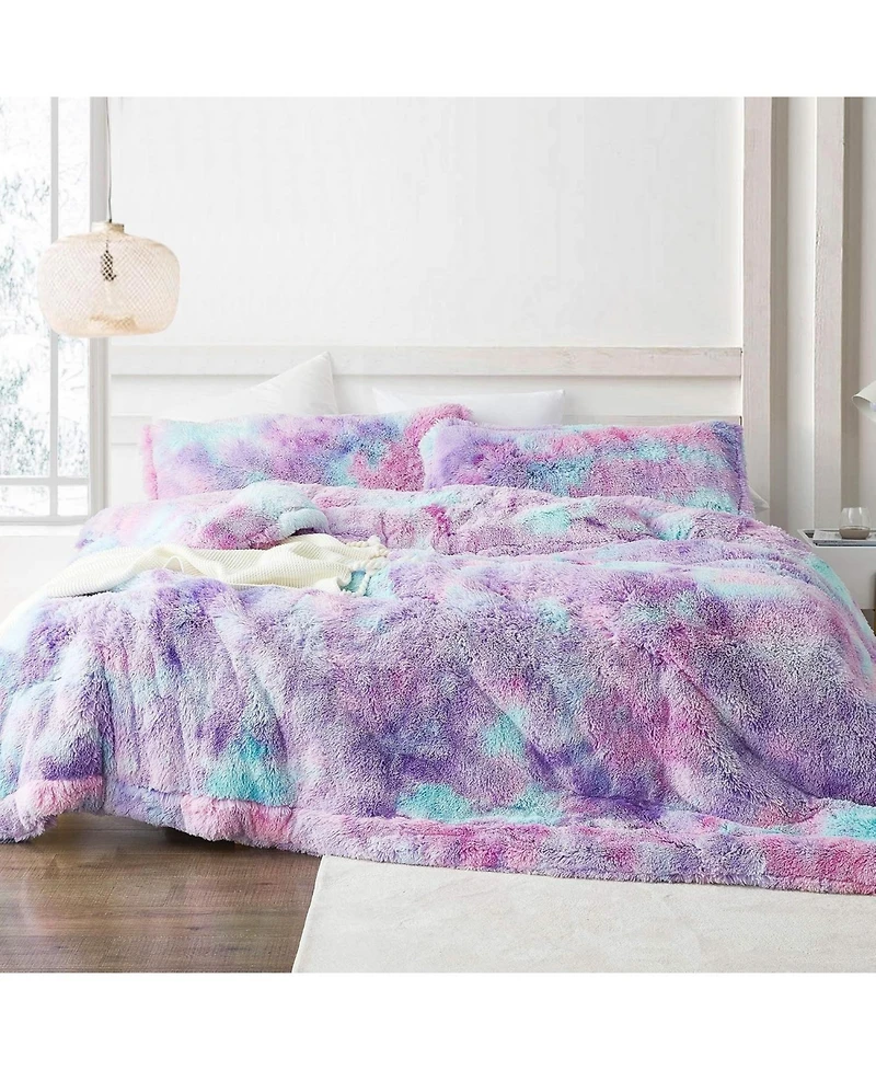 Coma Inducer Unicorn Dreamz Starburst Rainbow Purple Oversized 3-Pc. Comforter Set, Twin Xl