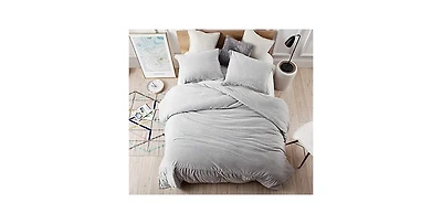 Coma Inducer Oversized Comforter Set - Baby Bird - Glacier Gray