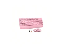 risokeys Full-size Keyboard w/ Wrist Rest, 3 Dpi Mouse, 2.4G, Pc/Laptop Compatible Wireless Keyboard & Mouse