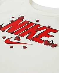 Nike Girls' Toddler 2T-4T Cherry Pull-On Boxy T-Shirt