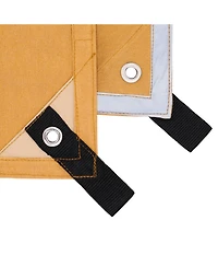 White Duck Outdoors 18 oz. Canvas Tarp 6x8 Tan