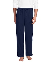 Lands' End Big & Tall High Pile Fleece Lined Flannel Pajama Pant