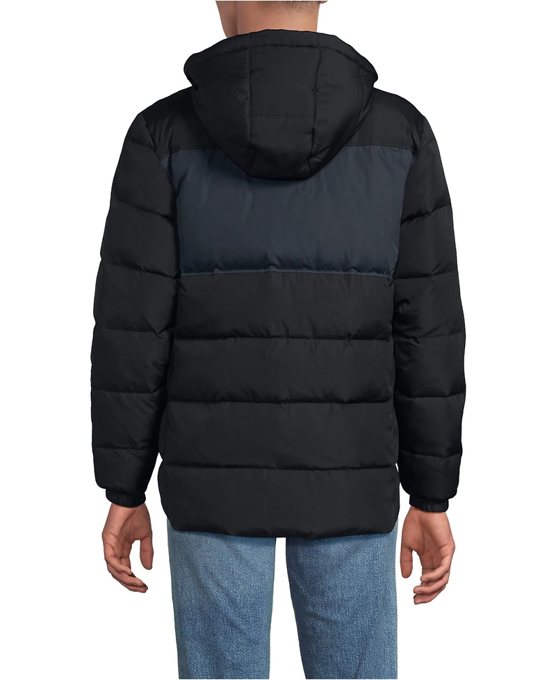 Lands' End Men's Max 600 Down Puffer Hooded Jacket