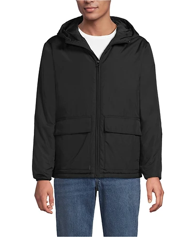 Lands' End Men's FeatherFree Insulated Hooded Jacket