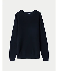 Gobi Cashmere Men's Textured-Knit Silk Cashmere Sweater