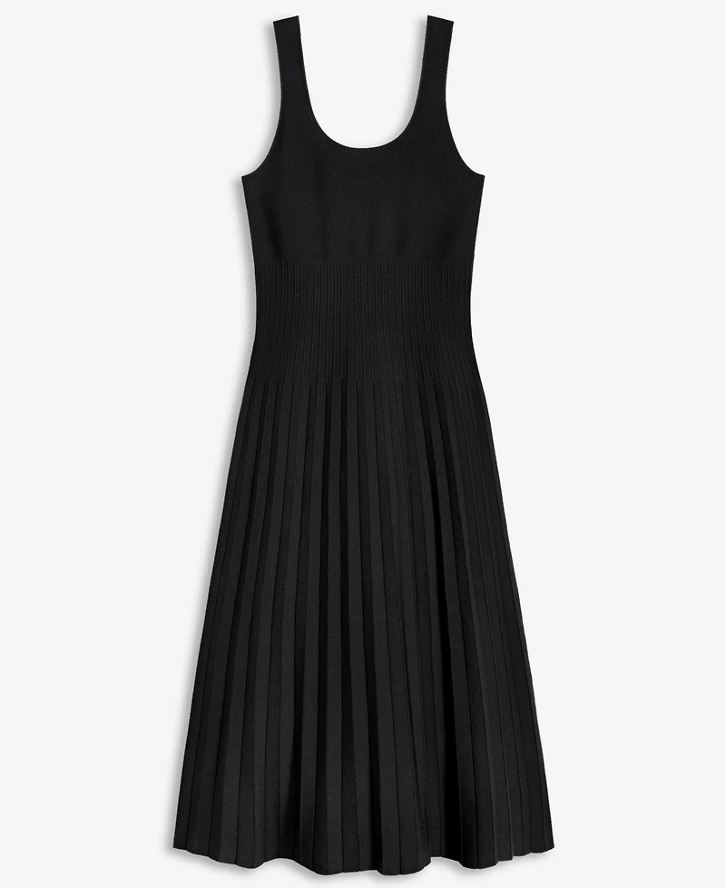 I.n.c. International Concepts Women's Sleeveless Pleated Sweater Dress, Macy's Exclusive