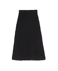 Hope & Henry Women's Organic Rib Knit Sweater Midi Skirt