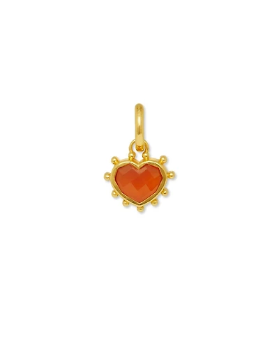 Ottoman Hands Onyx Heart Charm
