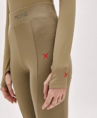 Pcfg Women's Cotton Blend Flare Yoga Pants