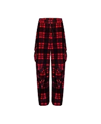 Pcfg Women's Cotton Plaid Cargo Pants