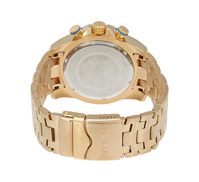 Invicta Men's 22320 Pro Diver Quartz Chronograph Gold Dial Watch
