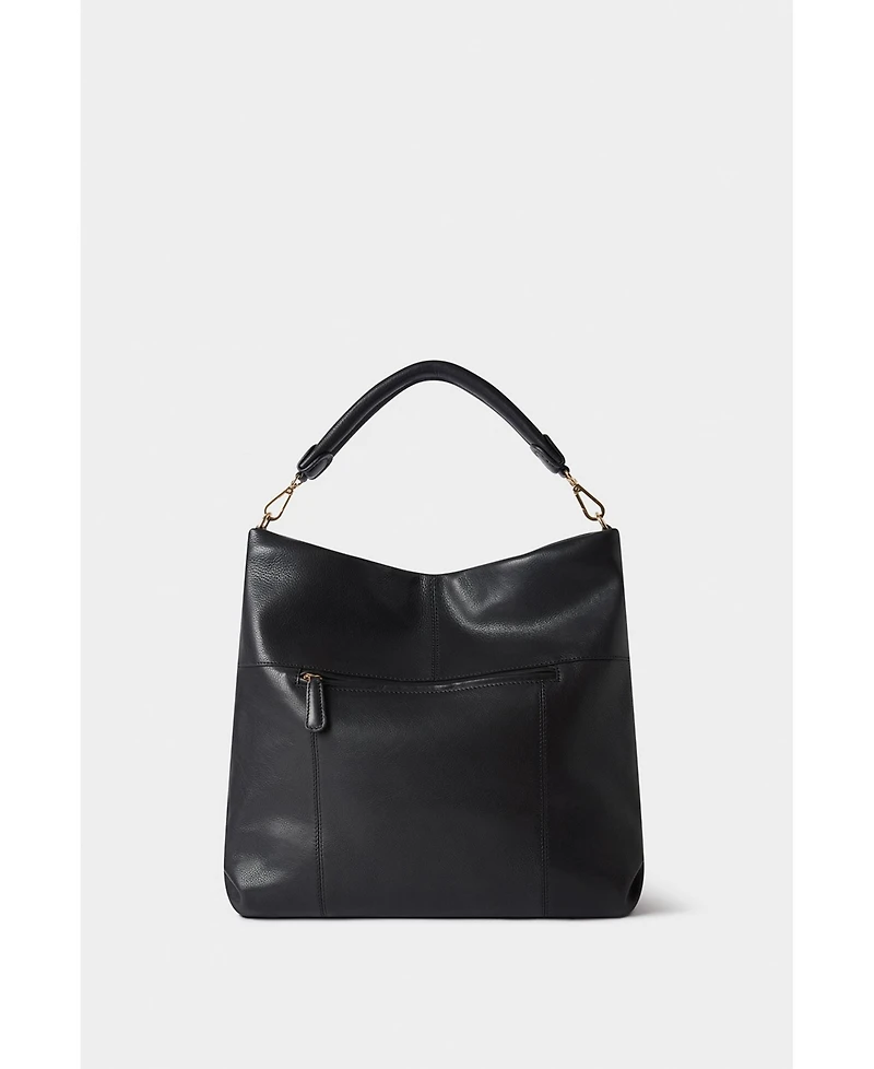 Osprey London The Carina Large Leather Hobo Bag