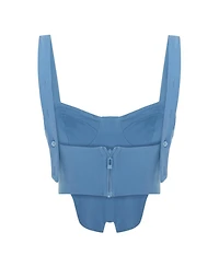 Pcfg Women's Cotton Woven Corset Top