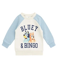 Bluey Boys Fleece Sweatshirt and Jogger Pants Outfit Set to
