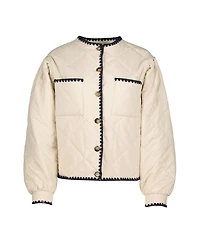 Bishop + Young Women's Brooklyn Whipstitch Quilted Jacket