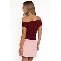 Petal and Pup Women's Effie Embellished Bow Mini Skirt