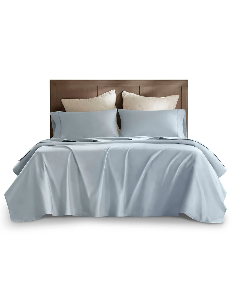 Harbor House Sateen 400-Thread Count Cotton 4-Pc. Sheet Set