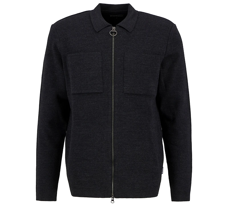 Barbour Men's Croscombe Knitted Zipper Cardigan Sweater