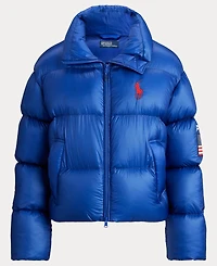 Polo Ralph Lauren Women's Flag Mid-Weight Down Puffer Jacket