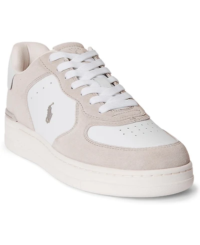 Polo Ralph Lauren Men's Masters Court Round Toe Sneakers