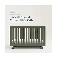 Storkcraft Beckett 3-in-1 Convertible Crib (Olive)