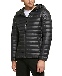 Calvin Klein Men's Hooded & Quilted Packable Jacket