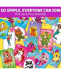 Quokka Crazy 8 Card Games for Kids Fun Family Game with Cute Animals, Playdates, Time