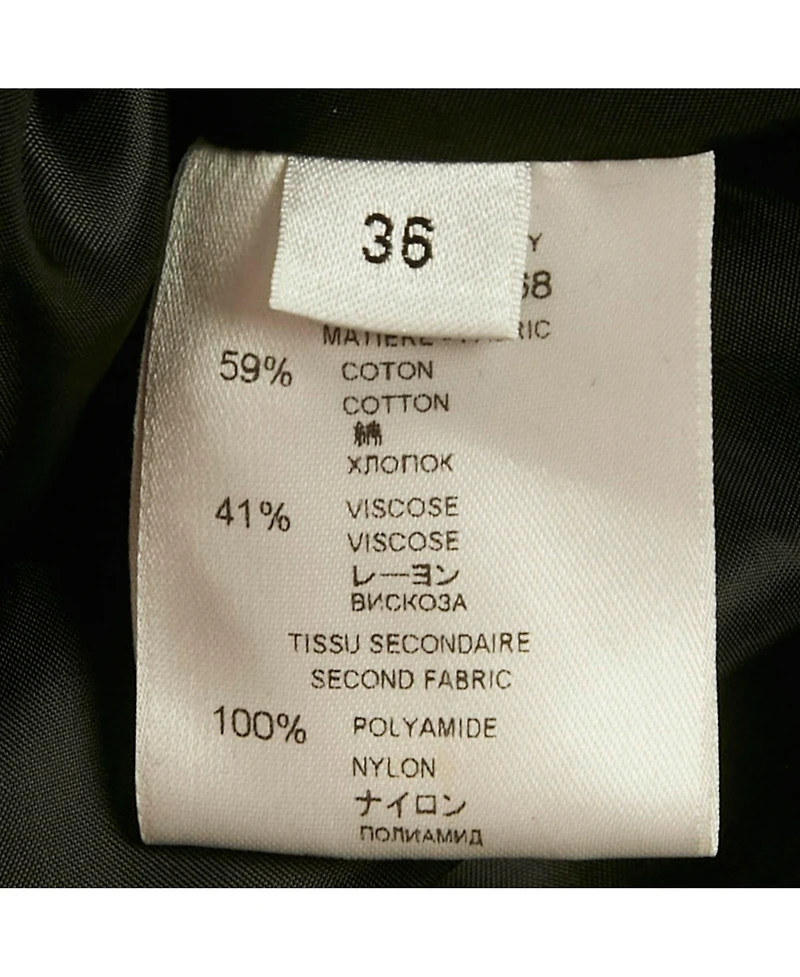 Pre-Owned Givenchy Women's Yellow Panther Print Satin Tulle Trim Short Dress