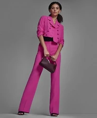 Bcbg Womens Pink Suit