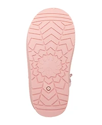 Bebe Girls' Toddler 5T-10T Embroidered Patches Winter Boots