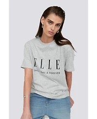 Elle Collection Women's Graphic Tee T-Shirt