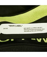 Pre-Owned Off-White Women's Black Jersey Logo Band Skirt