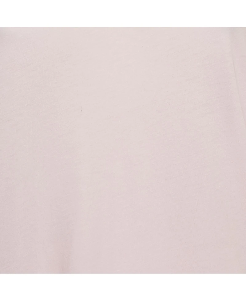 Pre-Owned Burberry Women's Logo Embroidered Cotton V-Neck T-Shirt