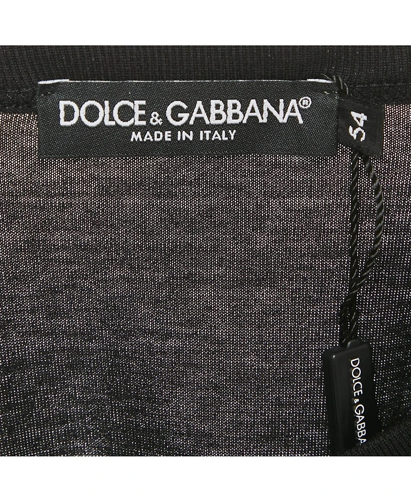 Pre-Owned Dolce & Gabbana Women's Cotton Knit Crew Neck T-Shirt