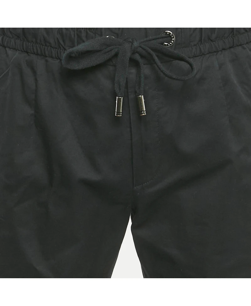Pre-Owned Dolce & Gabbana Men's Black Stretch Cotton Jogging Pants