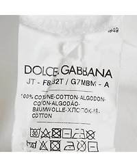 Pre-Owned Dolce & Gabbana Women's I Have A Beautiful Life Print Cotton T-Shirt