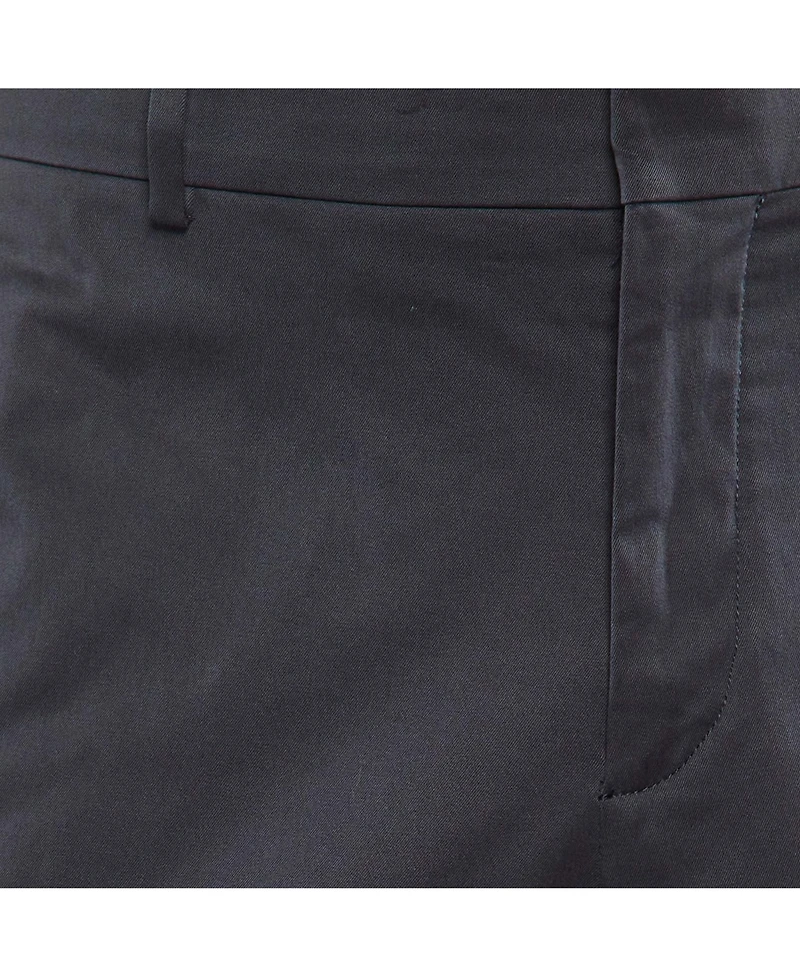 Pre-Owned Hermes Men's Midnight Blue Cotton Regular Fit Pants