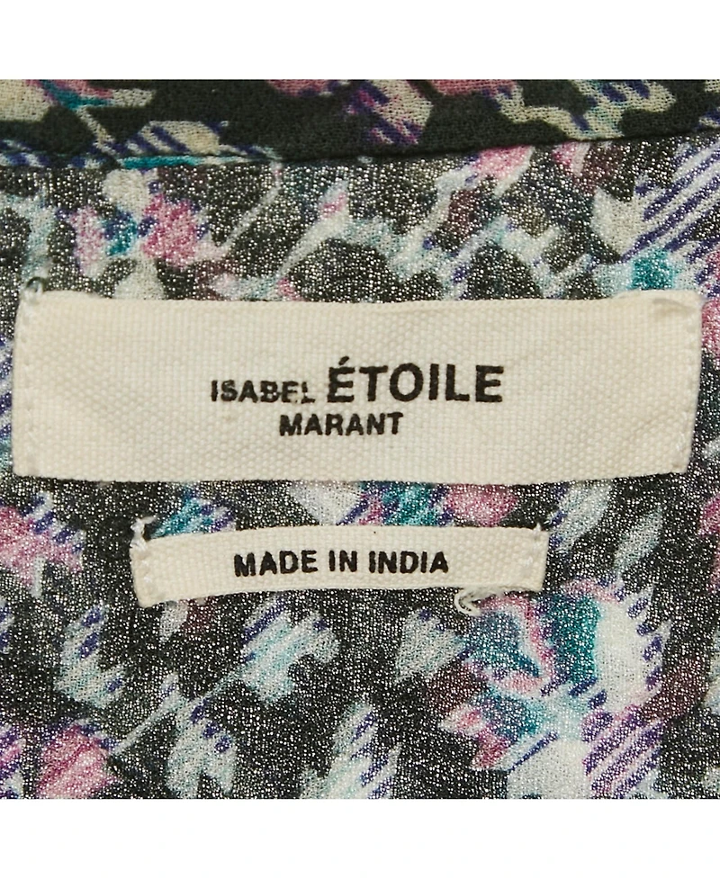 Pre-Owned Isabel Marant Women's Etoile Printed Crepe Top