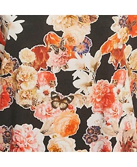 Pre-Owned Givenchy Women's Floral Print Jersey Crewneck T-Shirt