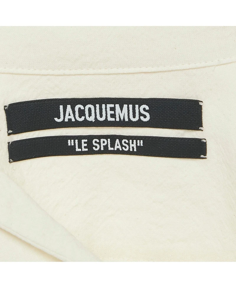 Pre-Owned Jacquemus Women's Cotton Le Splash Bebi Crop Top
