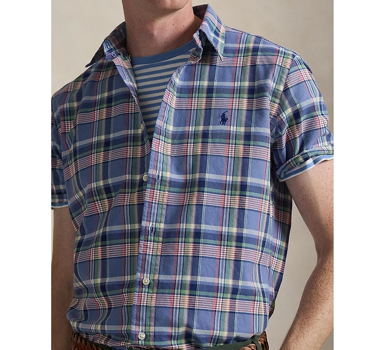 Polo Ralph Lauren Men's Classic-Fit Short-Sleeve Oxford Shirt