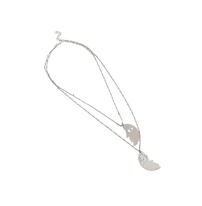 Sohi Women's The Lovers Multi-Layer Necklace