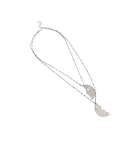 Sohi Women's The Lovers Multi-Layer Necklace