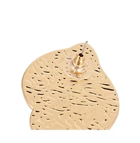 Women's The Translucent-Conchiglia Statement Earrings - California Gold