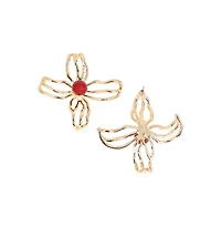 Women's The Arachnid-Flora Statement Earrings - California Gold