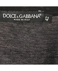 Pre-Owned Dolce & Gabbana Women's Printed Cotton Crew Neck T-Shirt