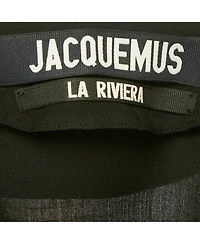 Pre-Owned Jacquemus Women's La Riviera Tie Detail Wrapped Crop Top