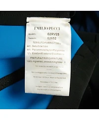 Pre-Owned Emilio Pucci Women's Black Embellished Mini Bodycon Skirt