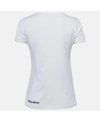 Pre-Owned Dolce & Gabbana Women's Santa Belleza Print Jersey T-Shirt