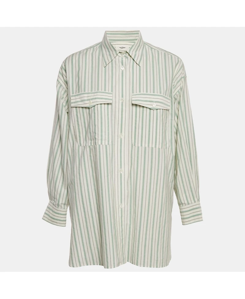 Pre-Owned Isabel Marant Women's Etoile Stripe Cotton Ajady Shirt